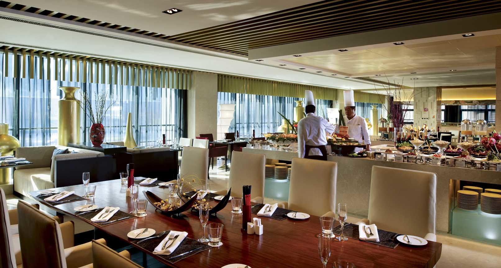 Tangla Hotel Pekin Restoran fotoğraf